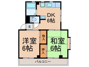 ベルメゾン井荻の物件間取画像